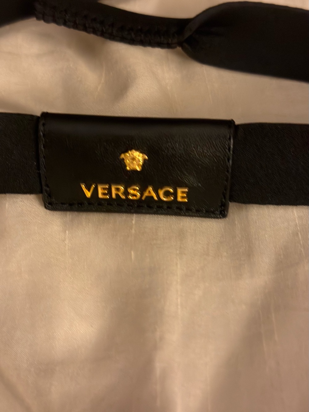 Versace Black Sunglasses/glasses strap Gold Medusa Logo